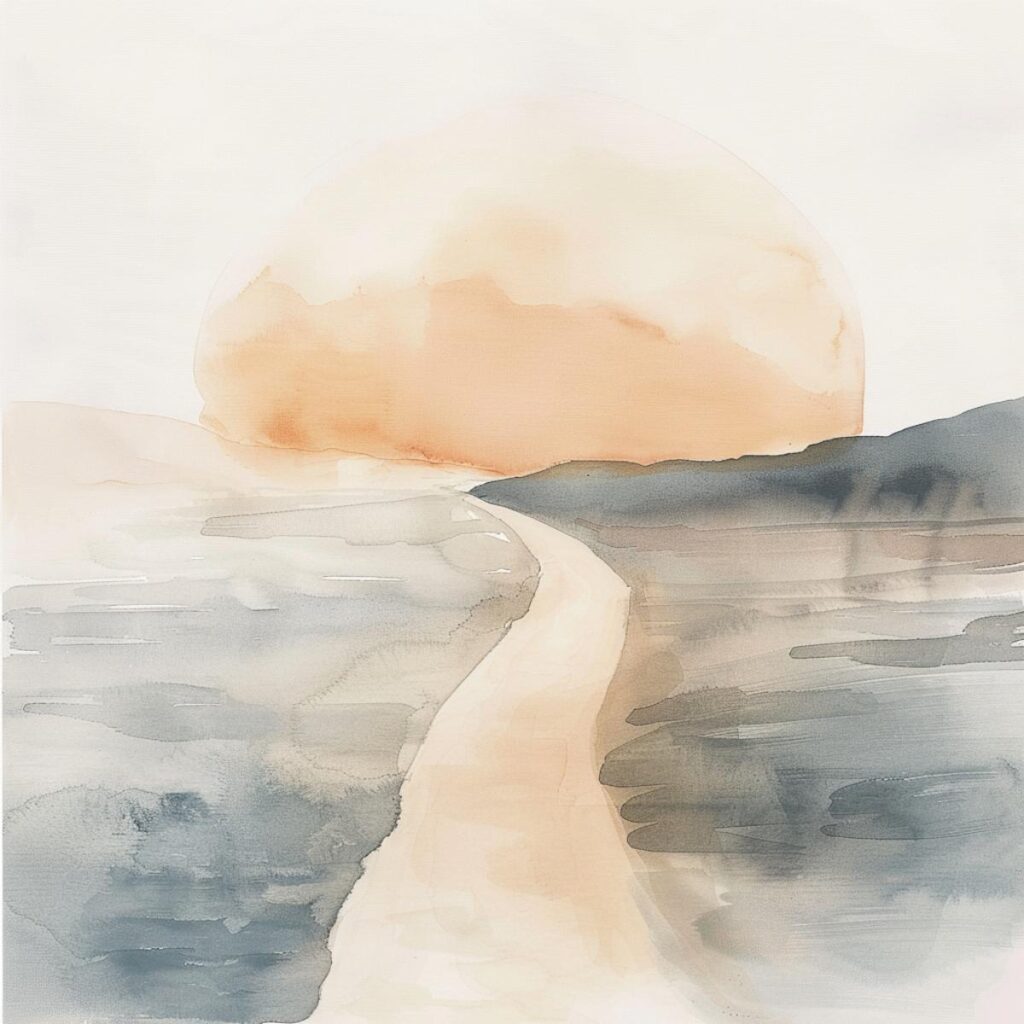 A path through a field