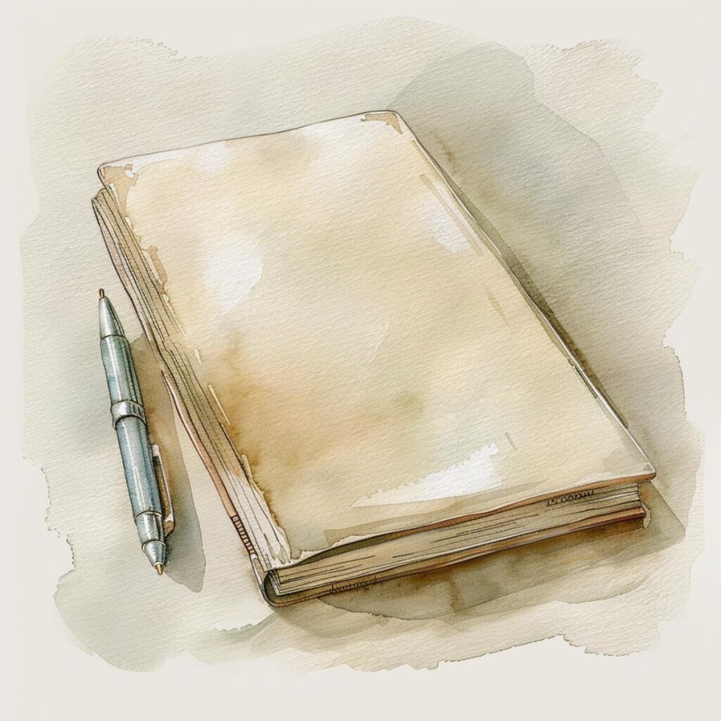 A pen and journal